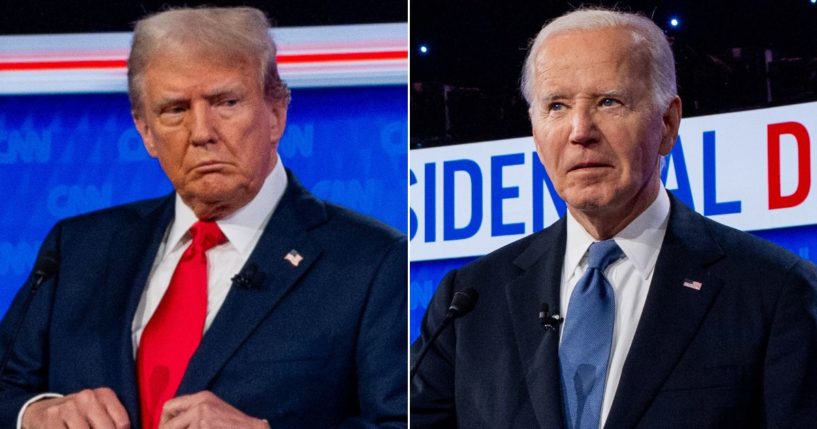 Former President Donald Trump , left, and President Joe Biden drew far fewer viewers for Thursday night's presidential debate compared to their 2020 debates.