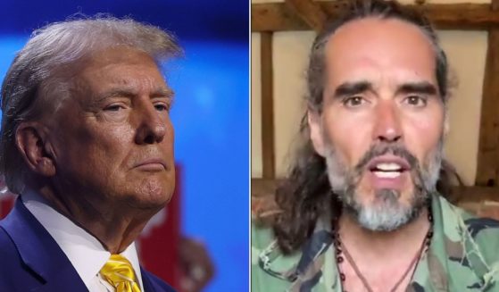 Comedian Russell Brand made a reference to George Orwell's "1984" when discussing America's future and the 2024 presidential election.