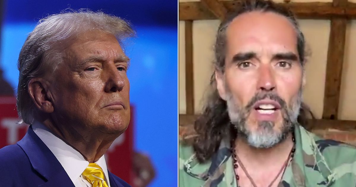 Did Comedian Russell Brand Endorse President Trump?