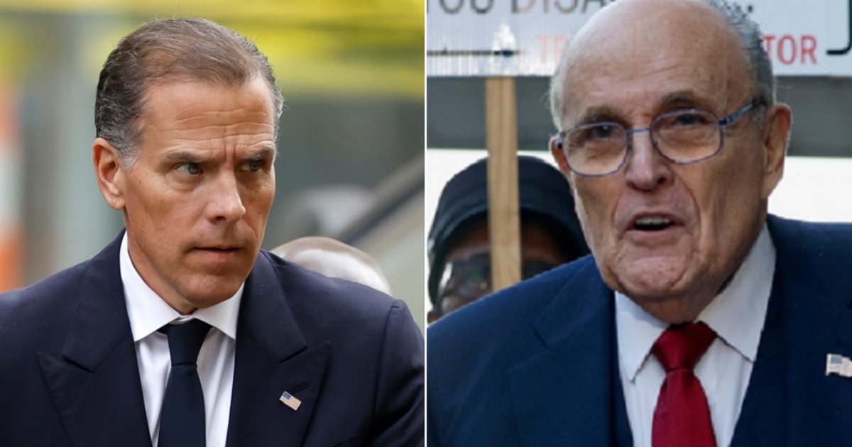 Hunter Biden Gives Up His Legal Battle Against Rudy Giuliani