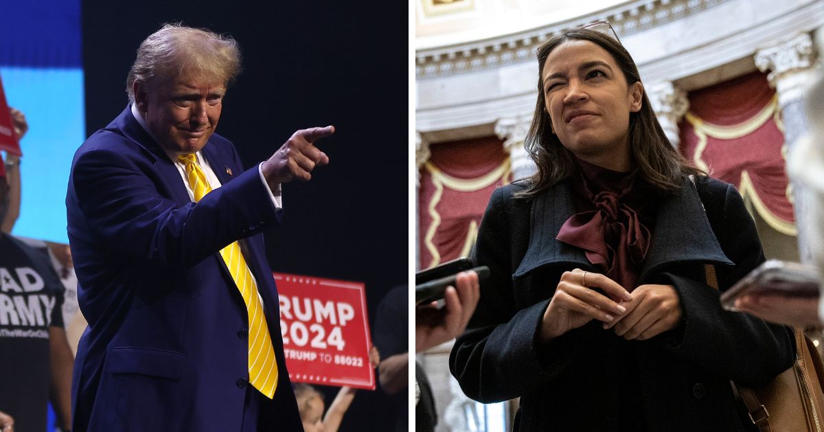 Trump Alarms AOC, Claims She Could Face Jail in Bizarre Outburst – ‘He’s Lost It!