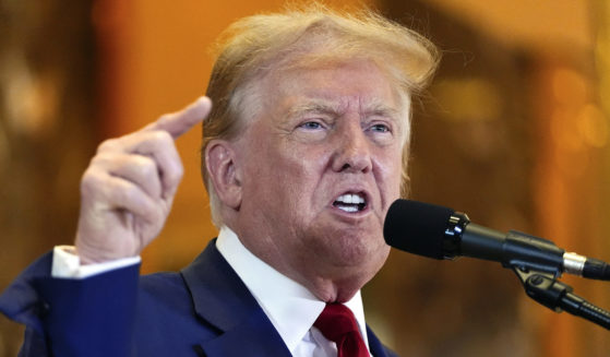 Former President Donald Trump speaks during a news conference May 31, 2024, in New York. Facebook has lifted restrictions imposed on former President Donald Trump after the Jan. 6 attack on the Capitol. It has now placed Trump on an equal footing on the platform with President Joe Biden just days before the Republican National Convention.