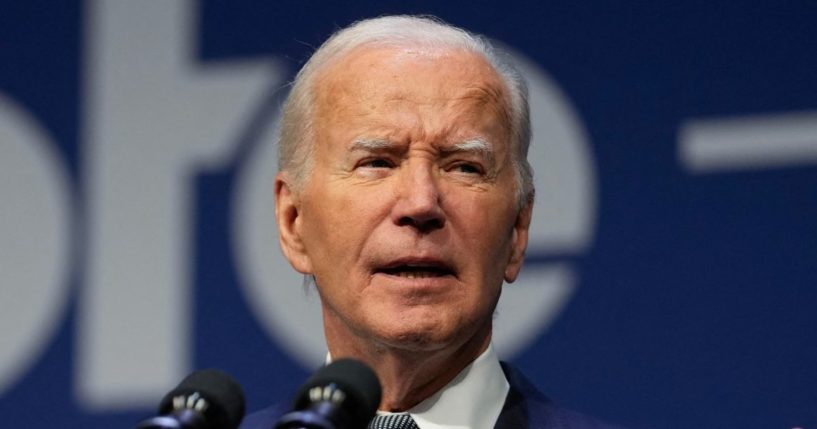 President Joe Biden speaks during the Vote To Live Prosperity Summit at the College of Southern Nevada in Las Vegas on Tuesday.