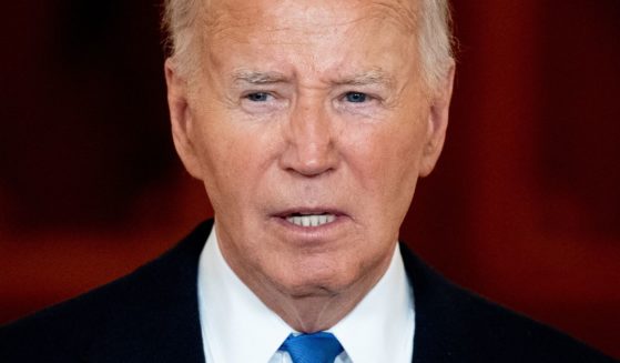 President Joe Biden speaks at the White House in Washington on Monday.