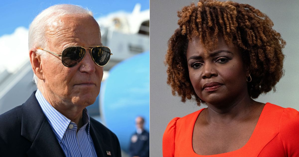 Karine Jean-Pierre Gives Floundering Explanation After Biden Accidentally Exposes Her Lie