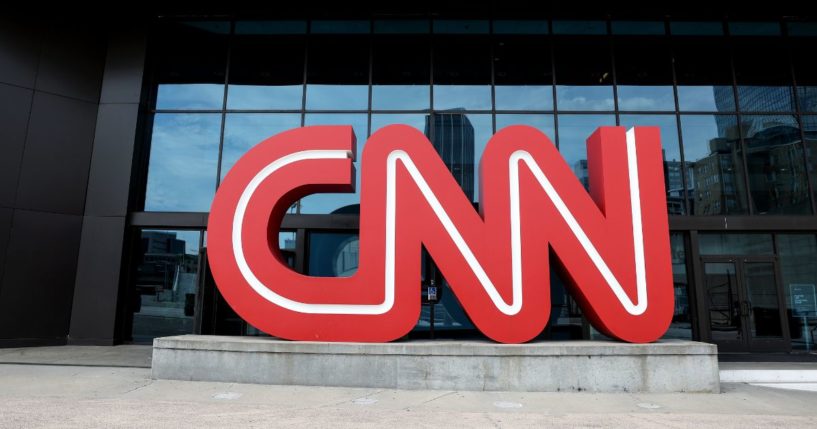 The CNN headquarters in Atlanta is seen on Sept. 5.