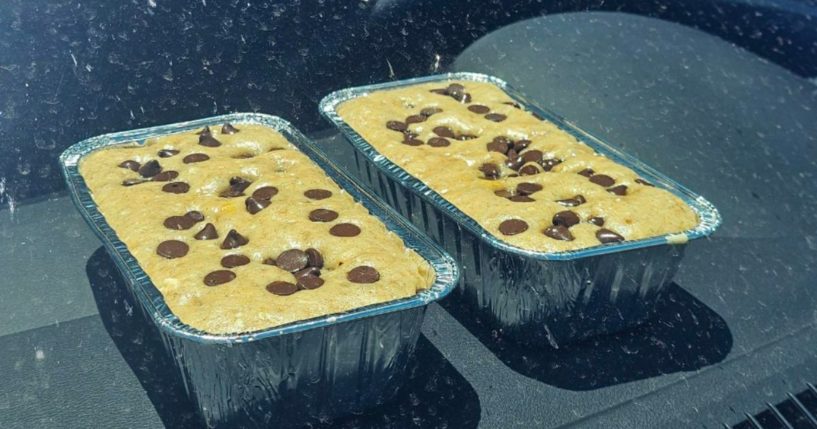 Park rangers at Saguaro National Park in Arizona decided to bake banana bread in a parked car to demonstrate the dangers of the heat.