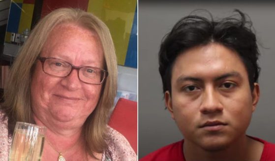 Police said Melody Waldecker, 54, was run over with her own car and killed during the carjacking. Jose Aguilar-Martinez has been arrested on a felony carjacking charge in connection with the incident.