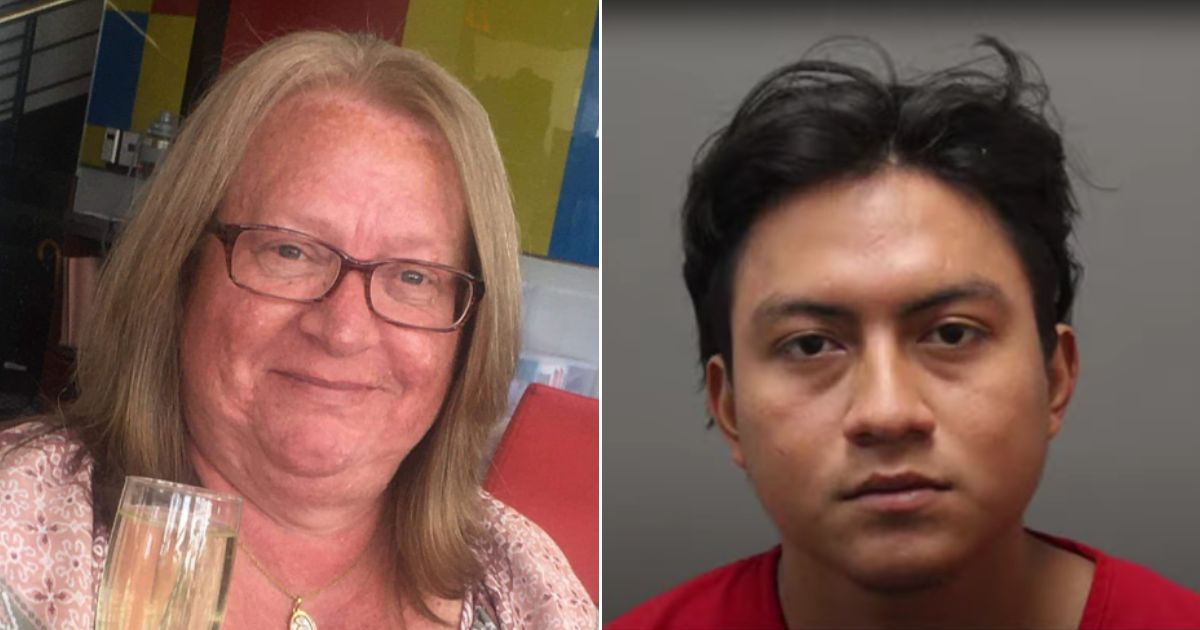 Police said Melody Waldecker, 54, was run over with her own car and killed during the carjacking. Jose Aguilar-Martinez has been arrested on a felony carjacking charge in connection with the incident.