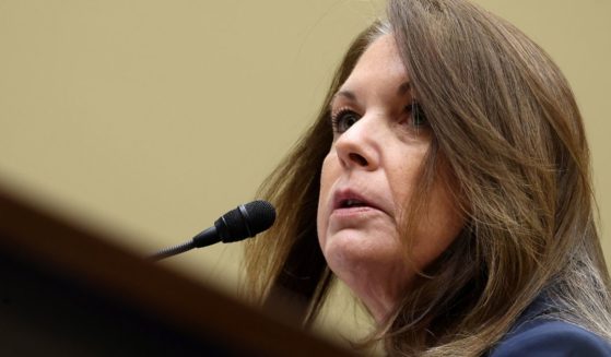 Secret Service Director Kimberly Cheatle testifies during a House Oversight and Accountability Committee at the Rayburn House Office Building in Washington on Monday.