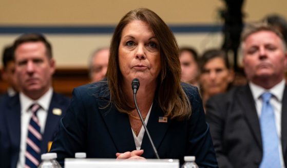 Secret Service Director Kimberly Cheatle testifies before the House Oversight and Accountability Committee during a hearing at the Rayburn House Office Building in Washington on Monday.
