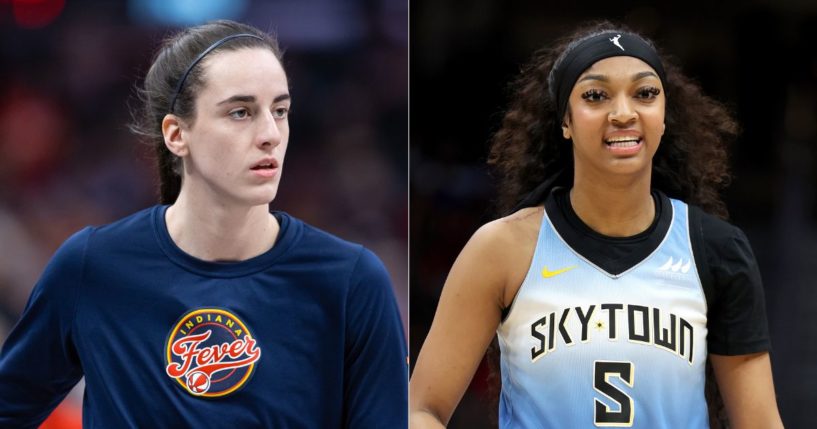 Indiana Fever rookie Caitlin Clark, left, and Chicago Sky rookie, right, are in a battle for WNBA Rookie of the Year, and ESPN just replaced Clark with Reese as the two continue to perform on the court.