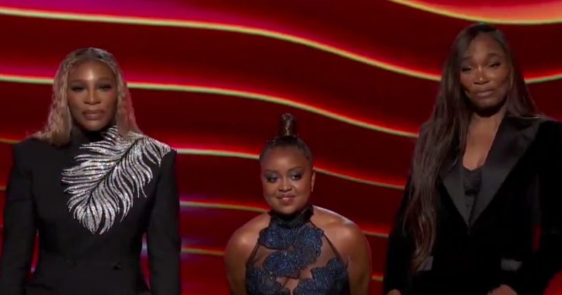 During ESPN's "ESPYS" on Thursday night, Serana Williams, Venus Williams, and Quinta Brunson took a shot at Kansas City Chiefs kicker Harrison Butker.