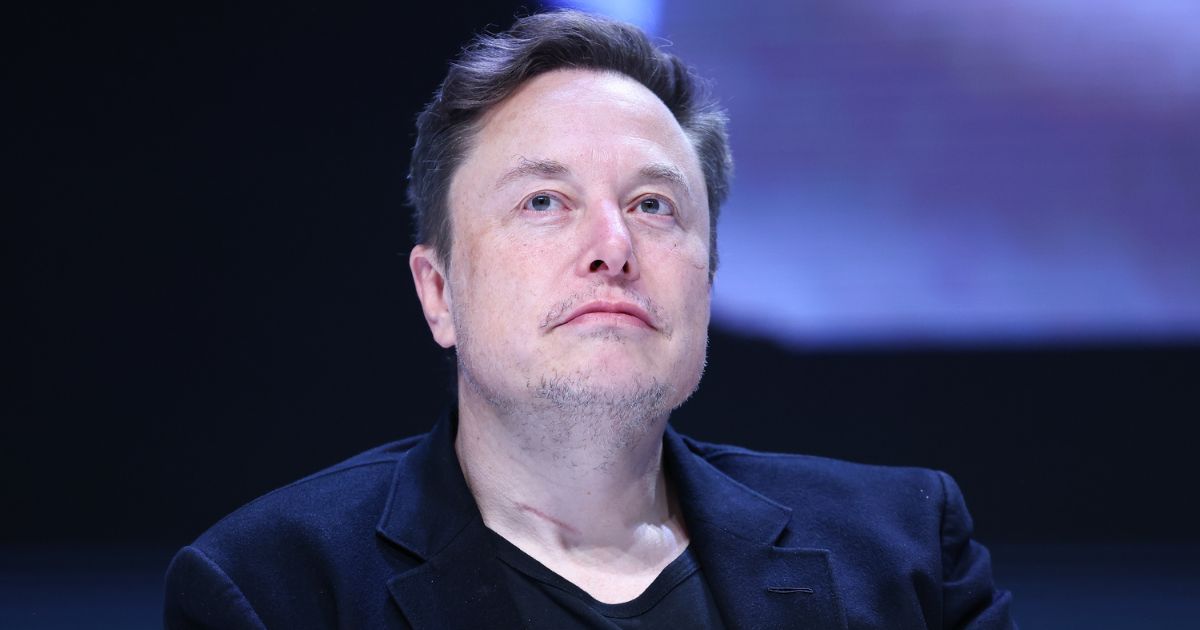 Elon Musk attends the Cannes Lions International Festival Of Creativity in Cannes, France, on June 19.