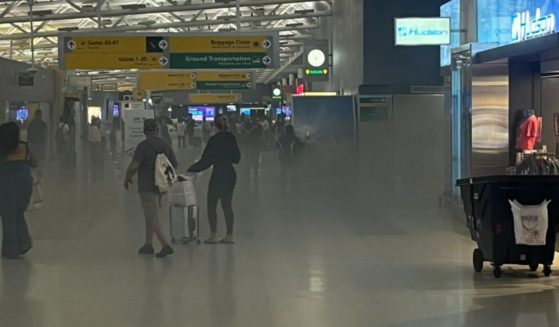 On Wednesday, a fire broke out at JFK International Airport in New York City, causing the terminal to be evacuated and flights to be delayed.
