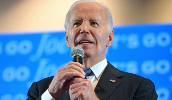 President Joe Biden speaks at a Biden-Harris campaign debate watch party in Atlanta, Georgia, on Thursday.