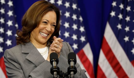 Vice President Kamala Harris delivers remarks on reproductive rights at Ritchie Coliseum on the campus of the University of Maryland in College Park, Maryland, on June 24.