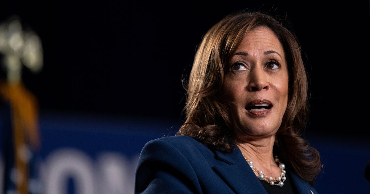 Vice President Kamala Harris speaks to supporters during a campaign rally Tuesday in West Allis, Wisconsin. Harris made her first campaign appearance as the Democratic Party's presumptive presidential candidate, with an endorsement from President Biden.