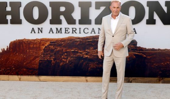 Kevin Costner attends the U.S. premiere of "Horizon: An American Saga - Chapter 1" in Los Angeles, California, on June 24.