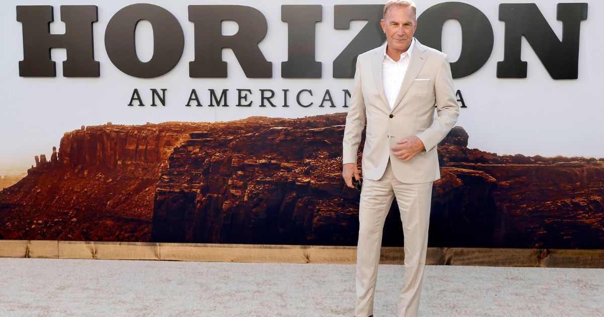 Kevin Costner attends the U.S. premiere of "Horizon: An American Saga - Chapter 1" in Los Angeles, California, on June 24.