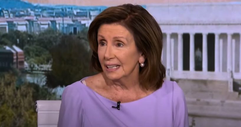 Rep. Nancy Pelosi speaks on MSNBC's "Morning Joe" on Wednesday.