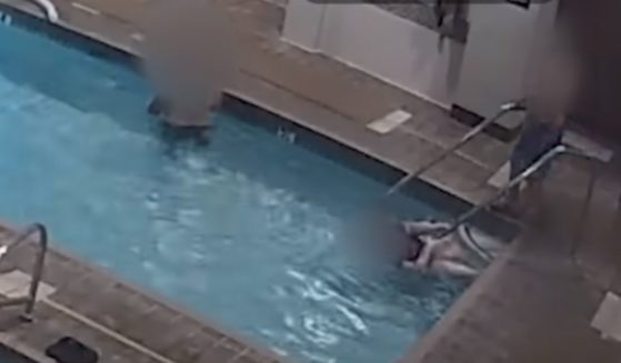 A woman seen shortly before being found dead from drowning in the Las Vegas Athletic Club pool.
