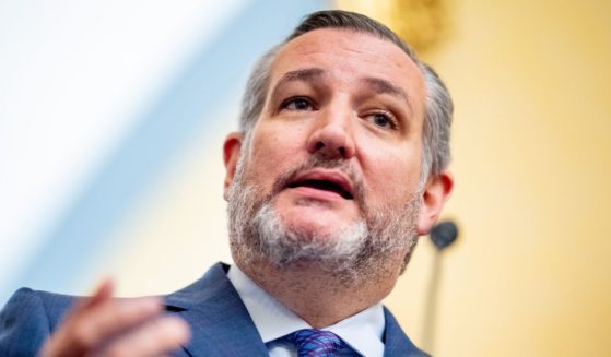 Republican Sen. Ted Cruz of Texas speaks during a news conference on Capitol Hill in Washington on June 18.