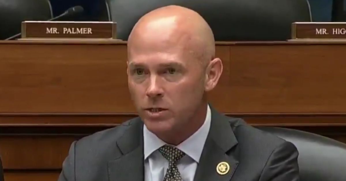 Rep. William Timmons questions Secret Service Director Kimberly Cheatle during a House Oversight Committee hearing in Washington, D.C., on Monday.