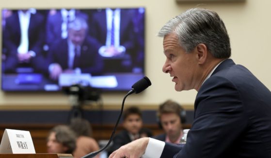 FBI Director Christopher Wray testifies before the House Judiciary Committee in the Rayburn House Office Building in Washington on Wednesday.