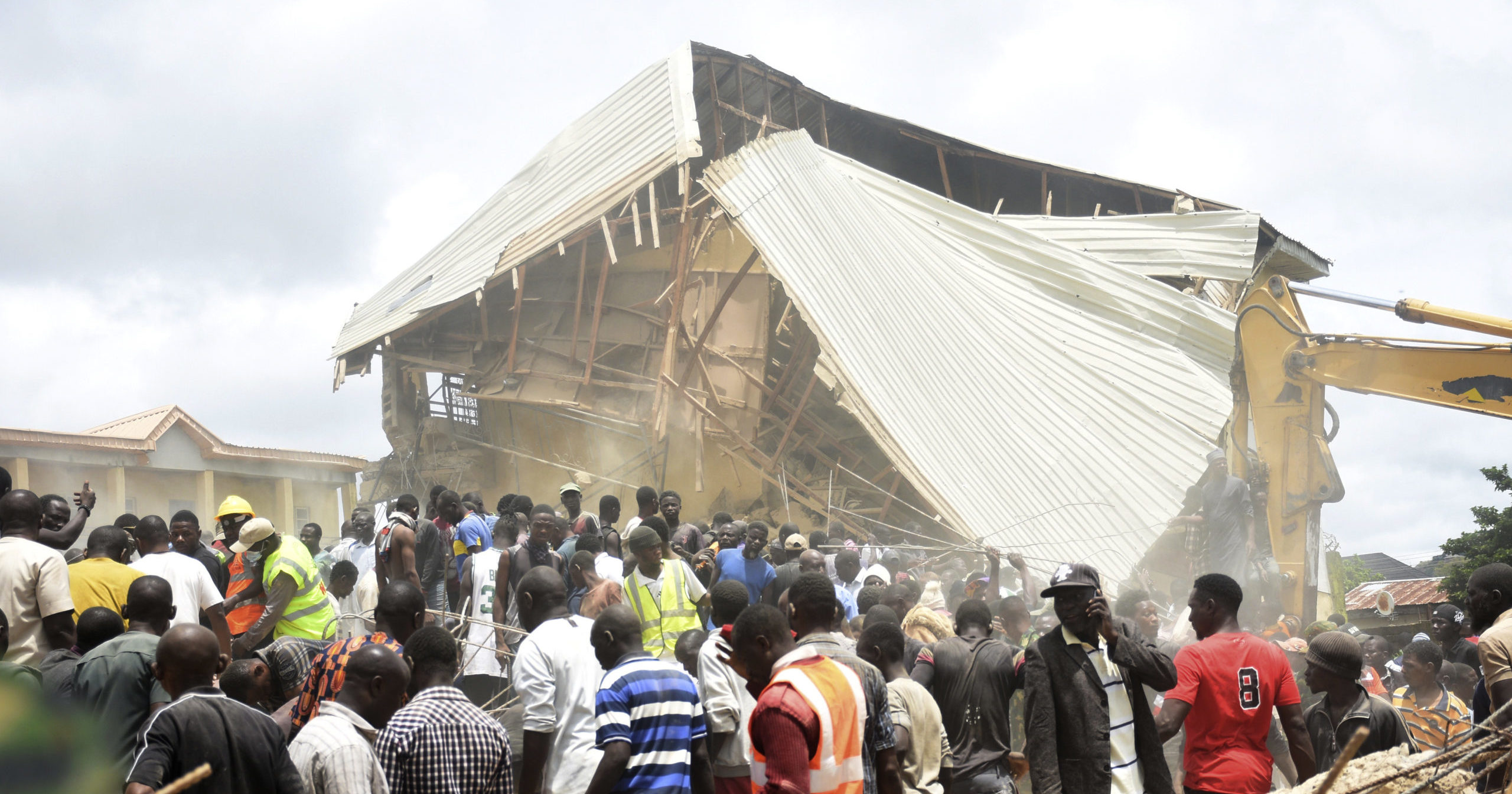 Several Students Killed, Over 100 Trapped in Saints Academy School Collapse