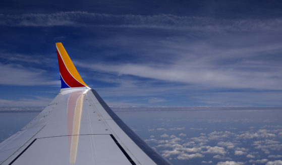 A Southwest Airlines Boeing 737 Max 8 passenger jet flies over the central United States heading for Chicago from Tulsa, Oklahoma., June 15. A Southwest Airlines jet that was damaged after experiencing an unusual "Dutch roll" during a flight is back in service.