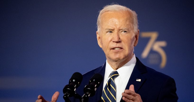 President Joe Biden, snarls in a July 9 file photo.