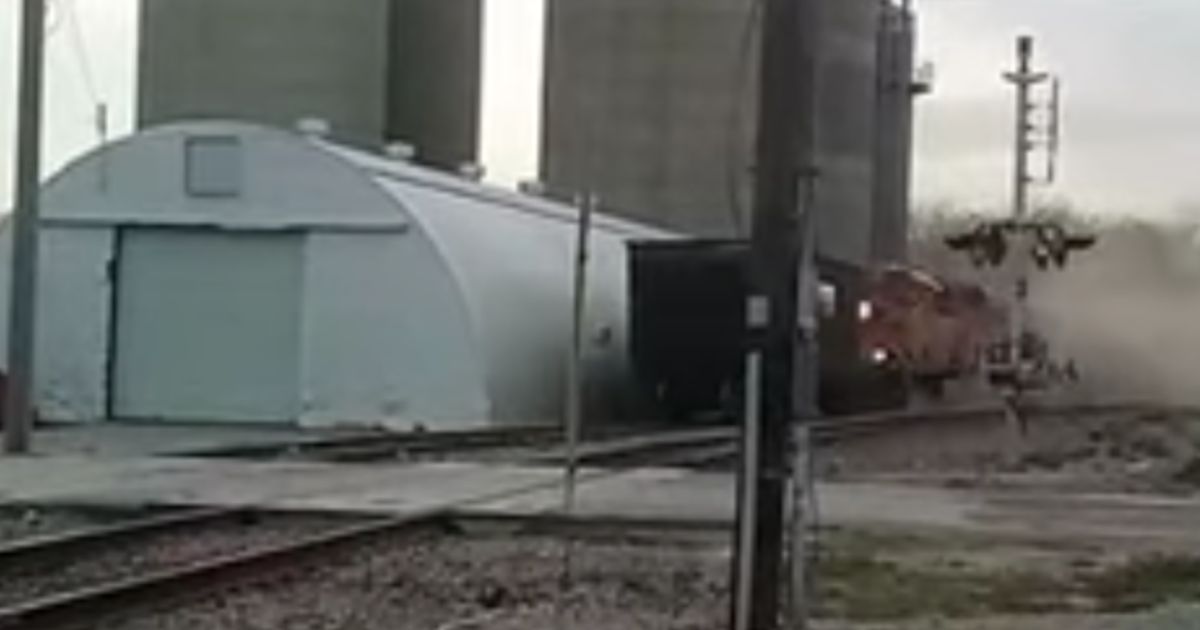 A train into a rail car and derailed in April, causing no injuries but hundreds of thousands of dollars in damage.