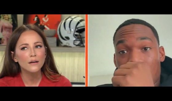 This X screen shot shows NFL content creator Kay Adams speaking with San Francisco 49ers cornerback Deommodore Lenoir from the July 23, 2024, episode of "Up & Adams."