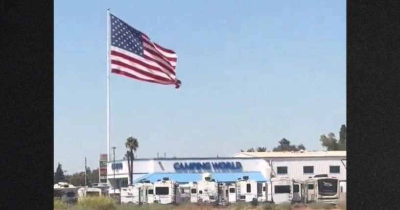 Camping World Ceo Marcus Lemonis refused orders to take down the company's signature giant U.S. flag.