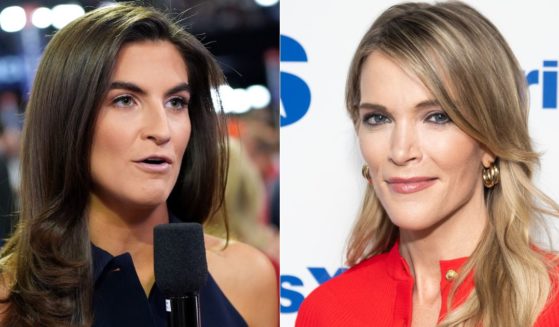 On the Aug. 27 episode of "The Megyn Kelly Show," host Megyn Kelly, right, criticized CNN's Kaitlan Collins, left.