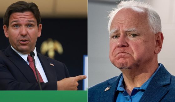 Florida Gov. Ron DeSantis spoke out against Democratic vice presidential candidate Minnesota Gov. Tim Walz, calling attention to the hypocrisy between Walz's belief in making choices in health care and mandating COVID vaccines.