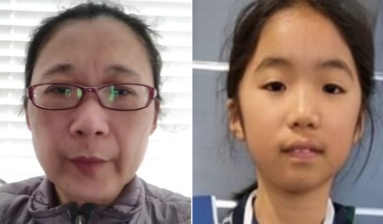 Ten-year-old Sophie Wang, right, of Carrara in Australia's Gold Coast was found dead at her home. Her mother, Yingying Xu, 46, has been charged in the girl's murder.