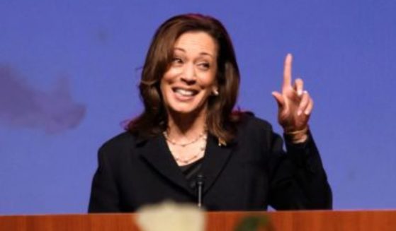 Vice President Kamala Harris delivers the eulogy for Texas Rep. Sheila Jackson Lee at Fallbrook Church in Houston, Texas, Thursday.