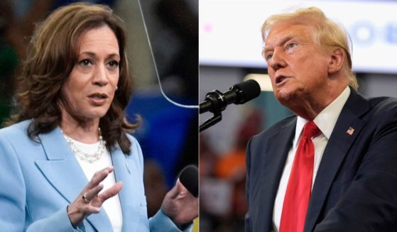 Vice President Kamala Harris, left, is scheduled to debate former President Donald Trump, right, on Sept. 10, but ABC has rejected Harris' requested rules changes for the event.