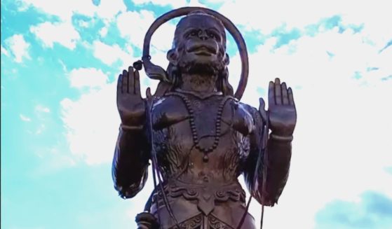 A massive new statue in Texas honors a Hindu god and is the third-highest statue in the country.