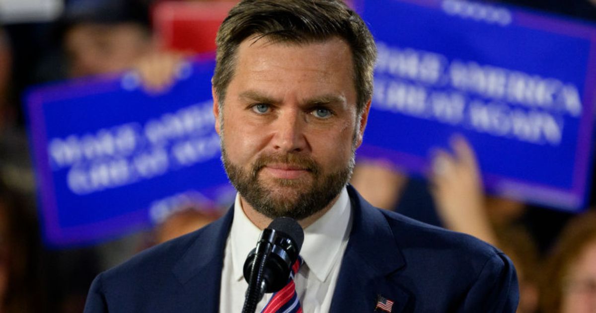 Republican vice presidential nominee.Sen. J.D. Vance of Ohio speaks at a rally at trucking company Team Hardinger on Aug. 28 in Erie, Pennsylvania.