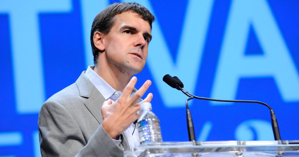 James Surowiecki speaks at the 2010 New Yorker Festival in New York City on Oct. 2, 2010.