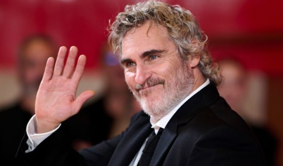 Joaquin Phoenix attends the "Napoleon" premiere at the El Prado Museum in Madrid, Spain, on Nov. 20, 2023.