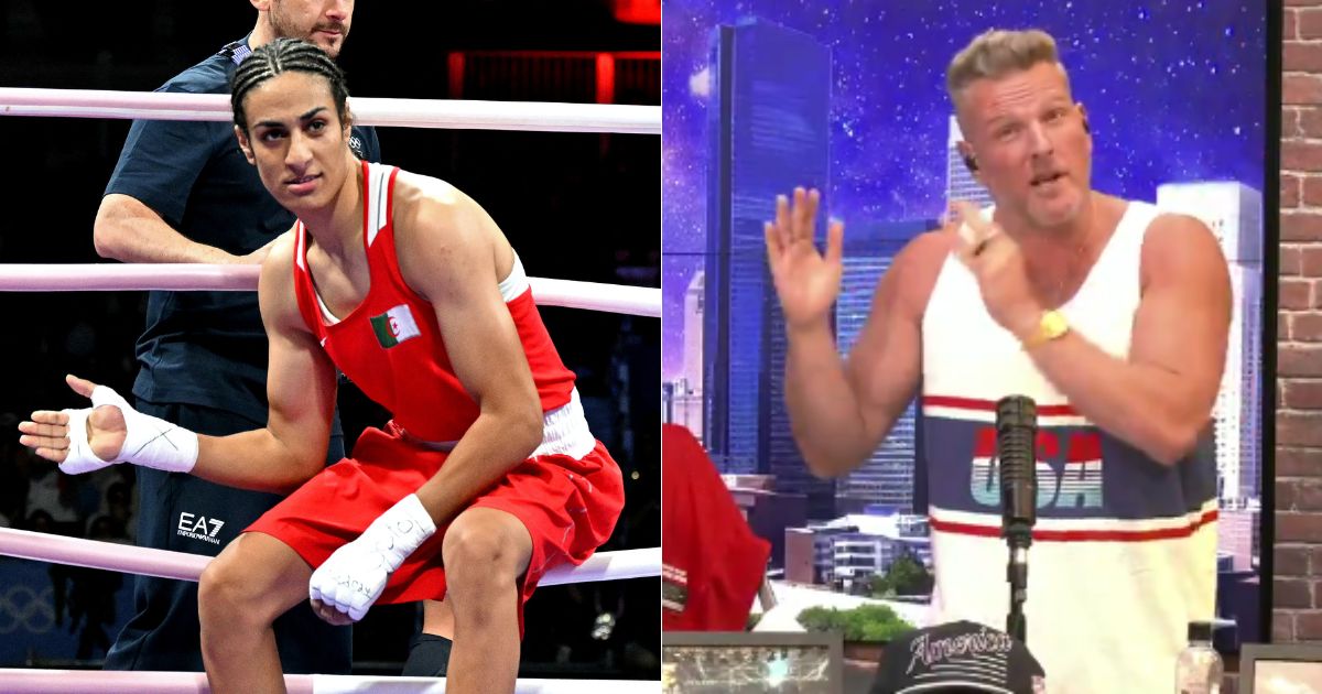 Watch: Pat McAfee Drops Bomb on Olympic Boxer Imane Khelif After Female Opponent Gets Obliterated