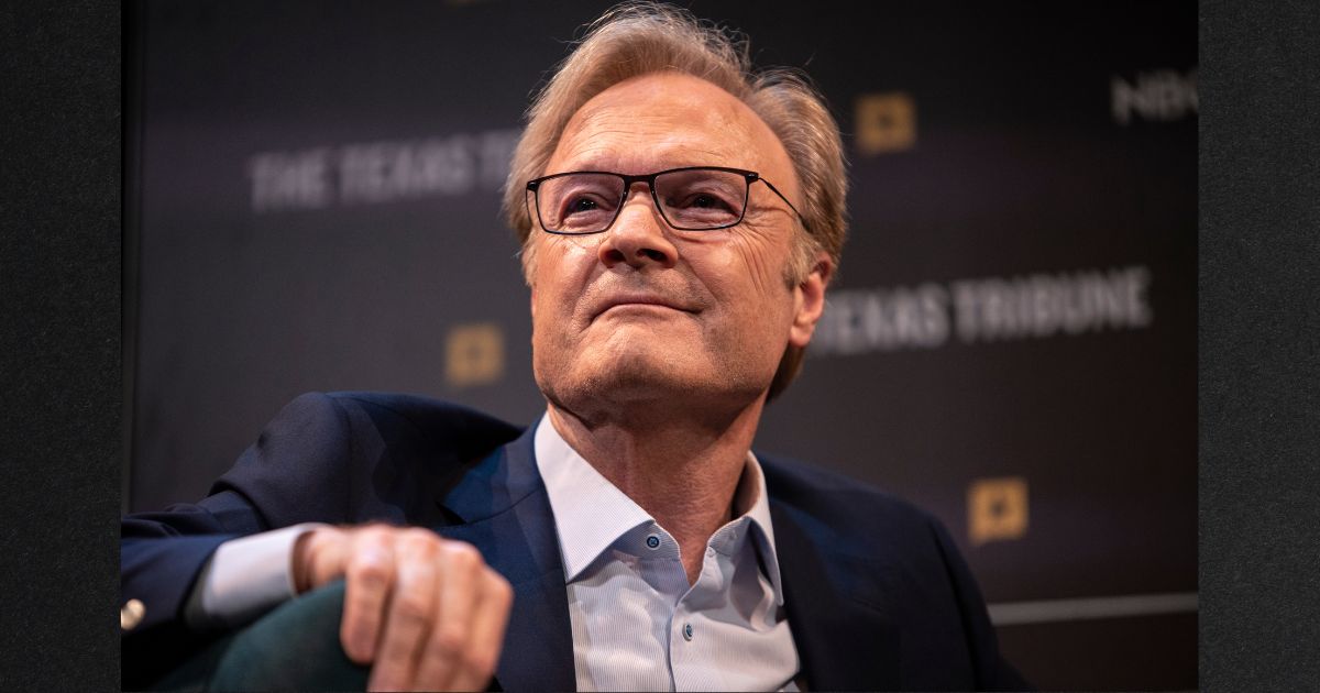 Lawrence O'Donnell, seen in a 2019 photo, ranted on his MSNBC show about media coverage for former President Donald Trump.