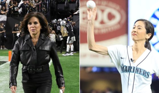 "Sunday Night Football" sideline reporter Michele Tafoya, left, sharply disagreed with ESPN analyst Mina Kimes while discussing Democratic vice presidential candidate Tim Walz.