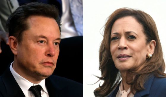 Elon Musk, left, discussed inflation in a Friday X post, and his explanation points out how Vice President Kamala Harris', right, strategy would make it worse.