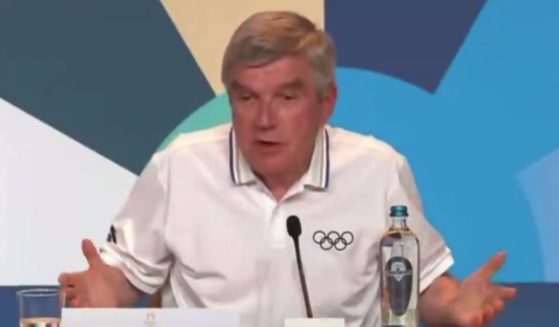 International Olympic Committee President Thomas Bach speaks on men and women in the Olympic Games.