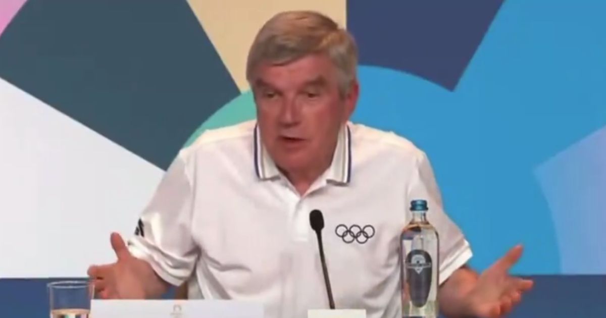 International Olympic Committee President Thomas Bach speaks on men and women in the Olympic Games.